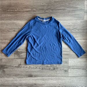 Old Navy Boy Long Sleeve Softest Tee T-Shirt Blue Small 6/7